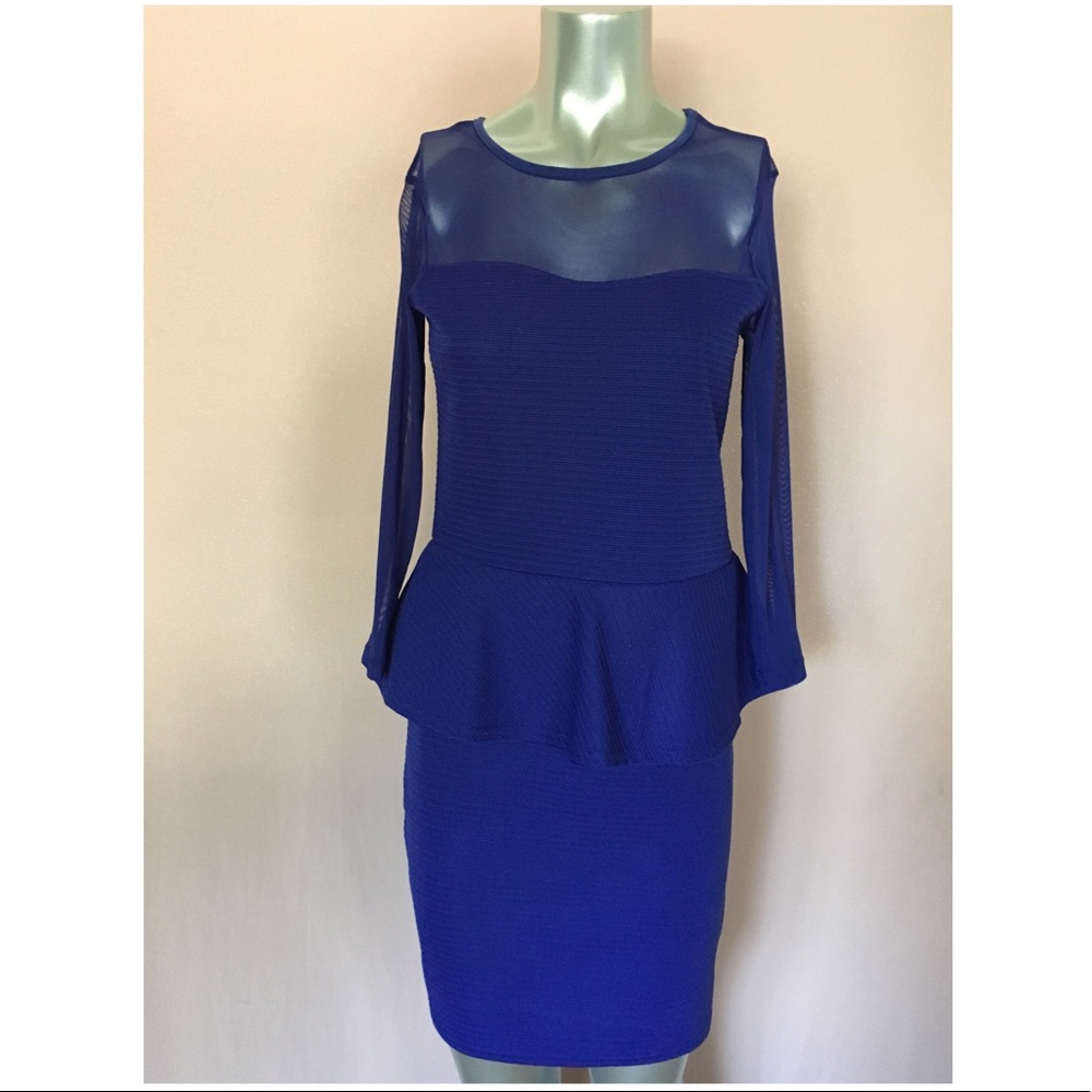 Poof Couture Blue Dress